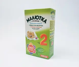Молочна суміш Малютка premium 2 350г Хорол Україна