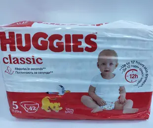 Підгузники Huggies сlassic №5(42шт)