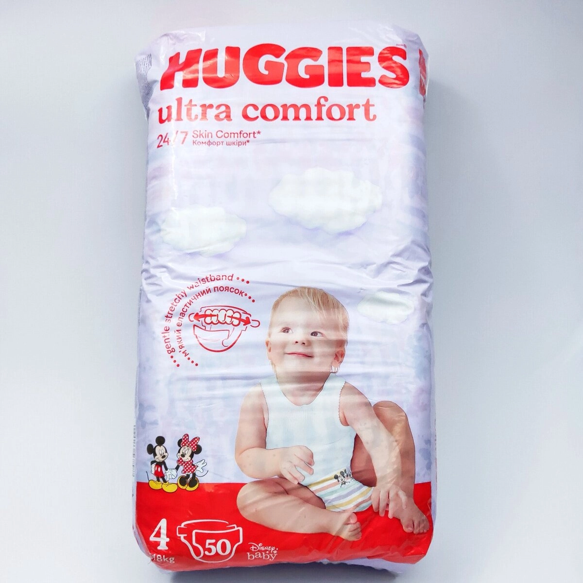 Підгузники Huggies ultra comfort №4 (50шт) Чехія