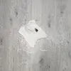 Шапка для дівчинки, із зав'язками, Little Bunny, молочна, трикотаж одинарний Sample р.46/48