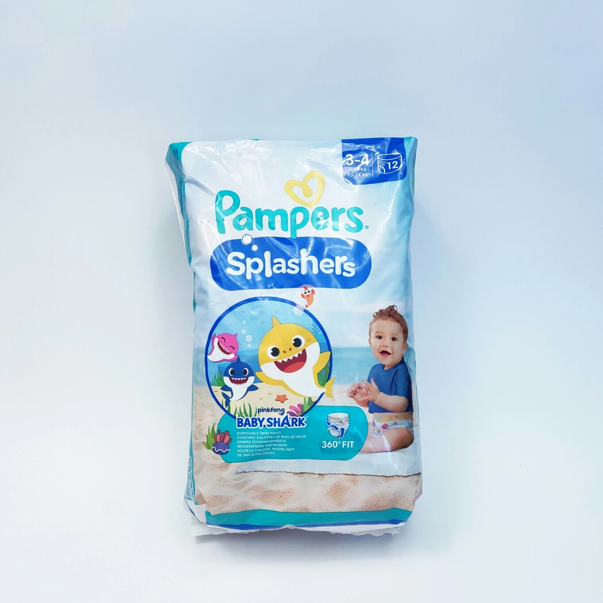 Pampers трусики д/плавання Splashers 12 шт. P&G Бельгія