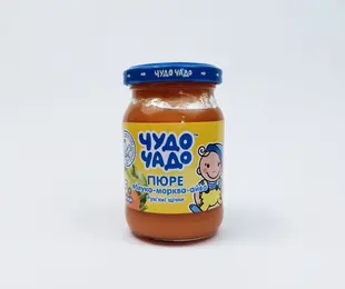 Пюре фруктове Чудо-чадо, яблуко-морква-айва ОКЗДХ Україна