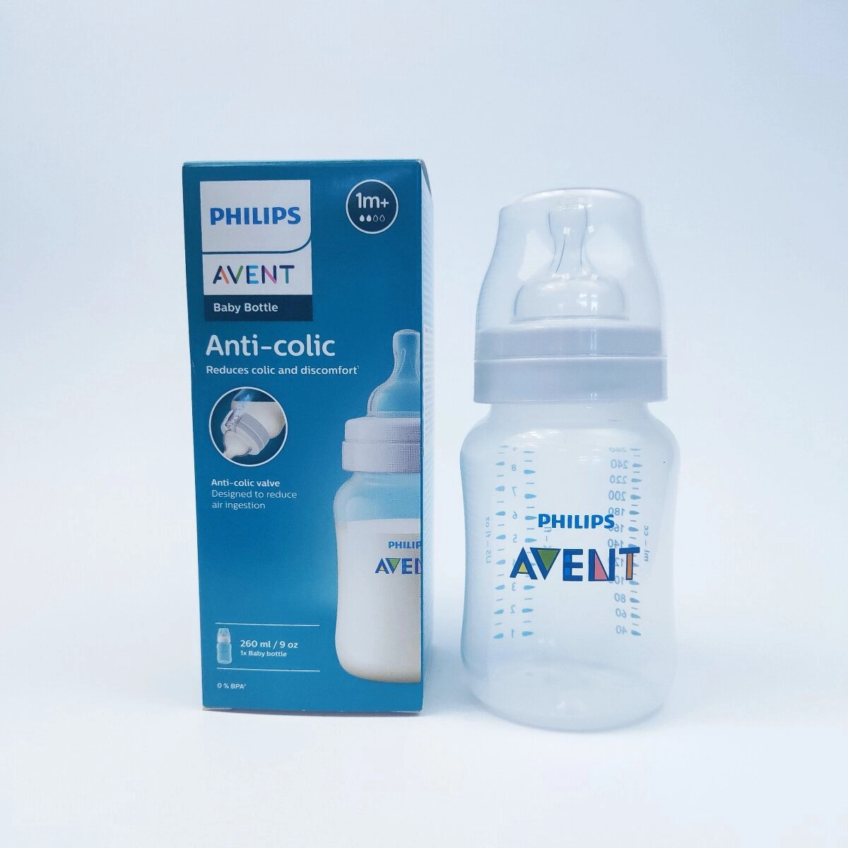 Пляшечка 260мл anti-colic AVENT Англія