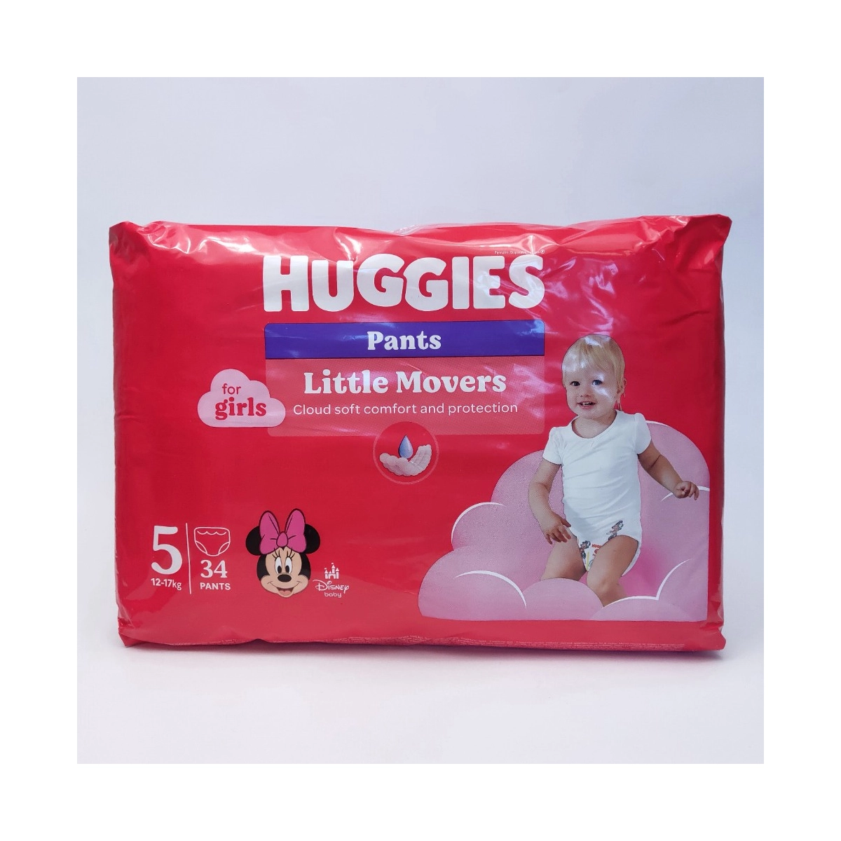 Huggies трусики для дівчинки №5(34 шт)