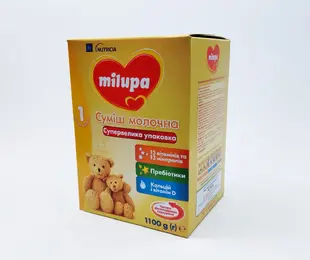 Молочна суміш Milupa 1 (1100г) Польща від народження