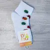 Шкарпетки короткі Бедрик, білий, сітка Дюна Україна унісекс