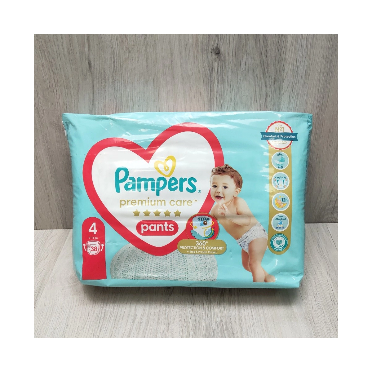 Pampers №4(38) Premium care P&G Бельгія
