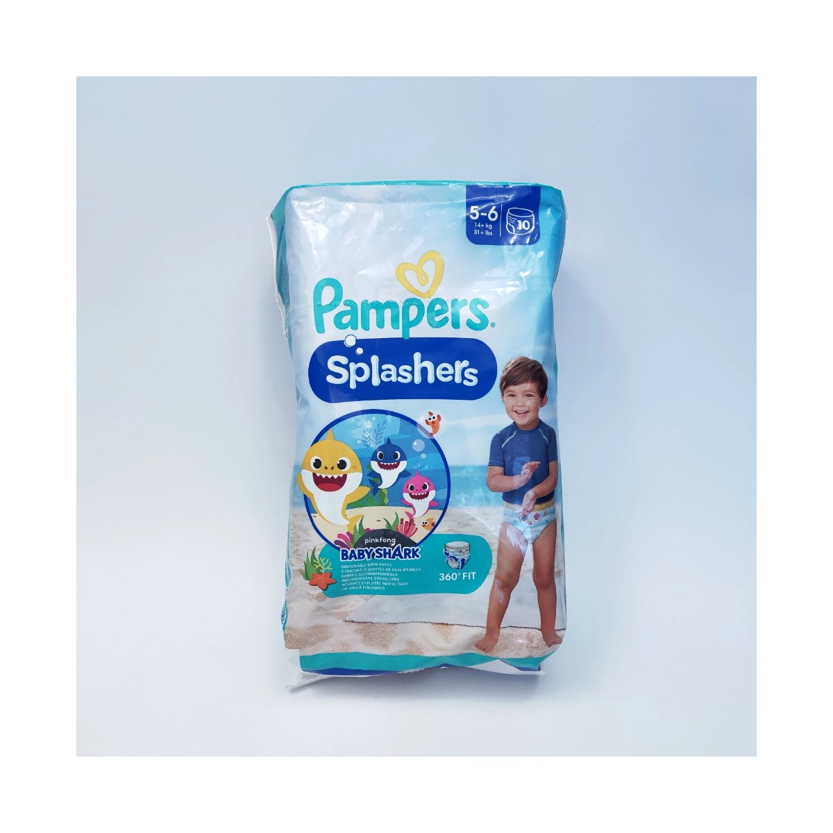 Pampers трусики д/плавання Splashers 10 шт. P&G Бельгія