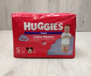 Huggies трусики для хлопчика №5(34)