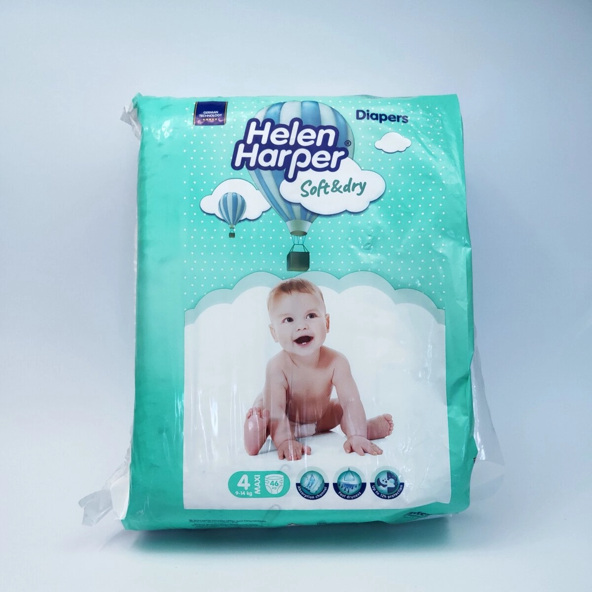 Підгузники Helen Harper №4(46) soft & dry Бельгія 9-14кг