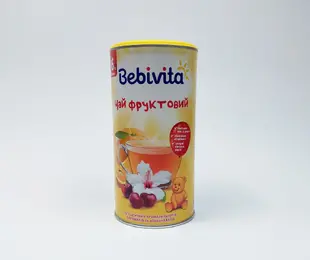 Чай bebivita фруктовий, швидкорозчинний 200г Швейцарія