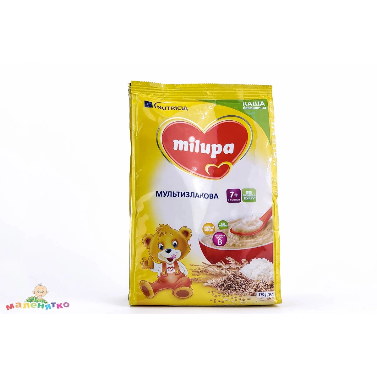Каша безмолочна мультизлакова 170 г  Milupa Польща