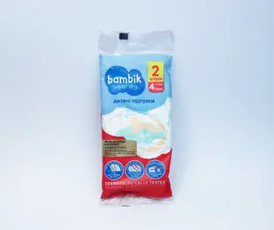 Підгузники BAMBIK №4(2 шт) Україна
