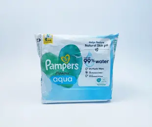Вологі серветки Pampers Harmonie aqua P&G 4уп.х48шт.