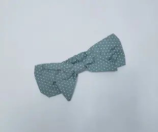 Пов'язка -косинка Солоха-горошок, м'ятна, бавовна Україна р.44/46