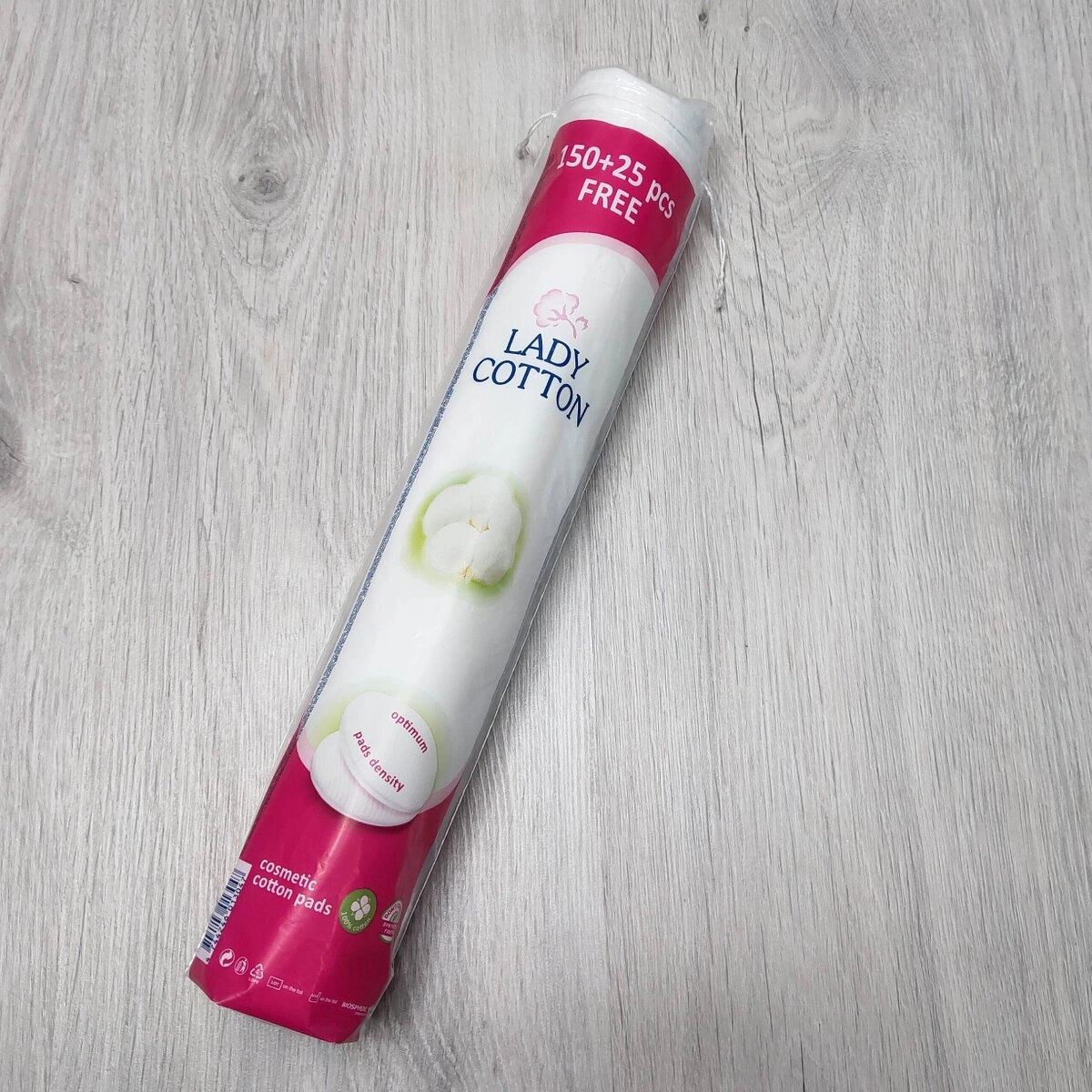 Ватні диски 150+25 шт Lady cotton