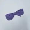 Пов'язка -косинка Солоха-горошок, бузкова, бавовна Україна р.44/46