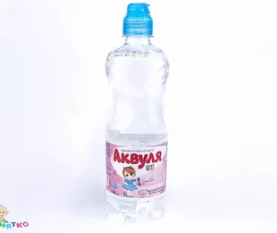 Вода Аквуля кришка-непроливайка 0,5л Україна