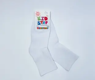 Шкарпетки білі, махрова стопа Kidstep Україна