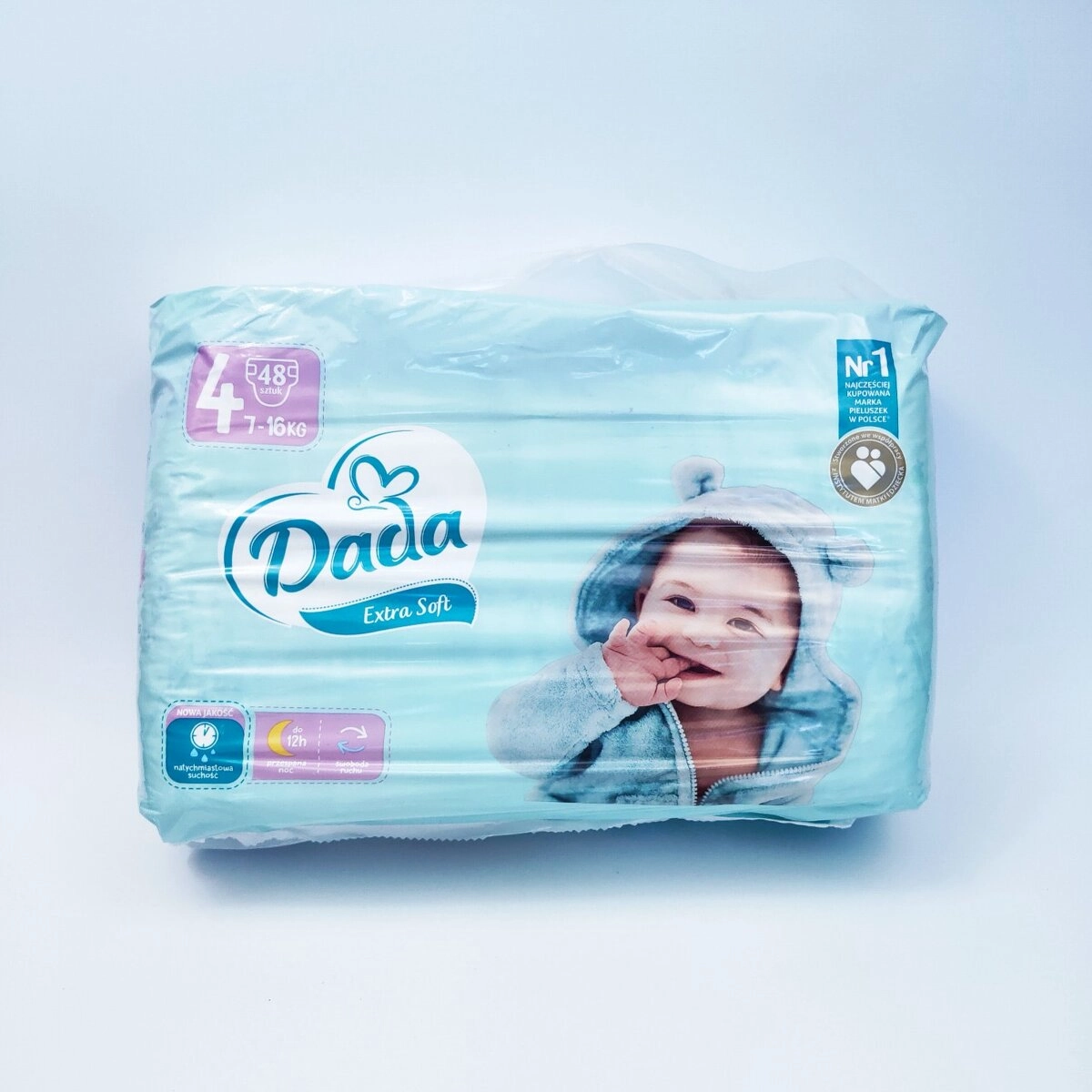 Підгузники Dada №4(48шт.) extra soft Польща 7-16кг