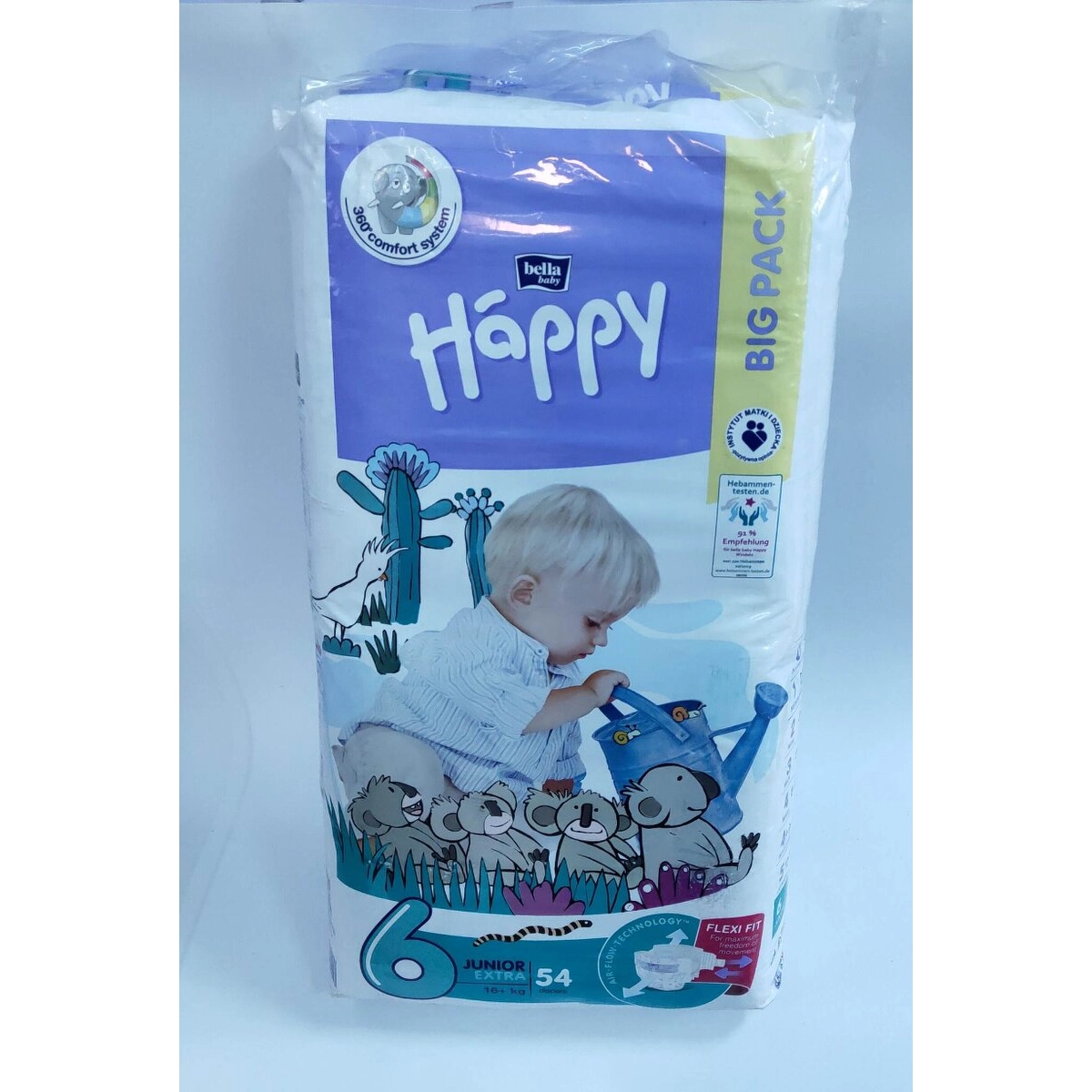 Підгузники Happy №6 (54) Польша