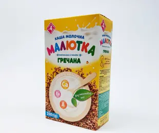 Каша молочна гречана Малютка 250 г Хорол Україна