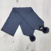 Шарф (бомбон), джинсовий, в'язка Україна 