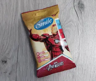 Вологі серветки Marvel 15 шт Smile