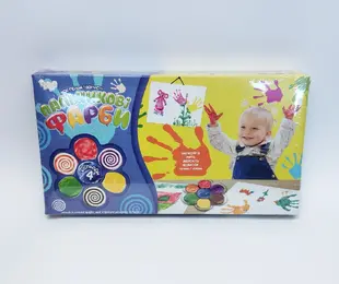 Набір для творчості Пальчикові фарби  Danko toys Україна