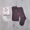Колготки Листячко, коричневі, Kidstep Україна дів.