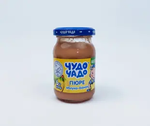 Пюре фруктове Чудо-чадо, яблуко-банан ОКЗДХ Україна