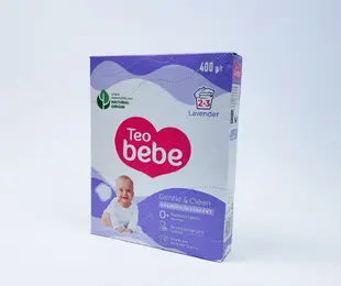 Пральний порошок лаванда Teo bebe Болгарія 400г