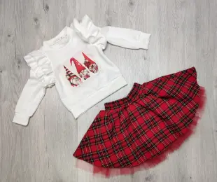 Костюм кофта та спідниця Новорічний   New fashion Україна 