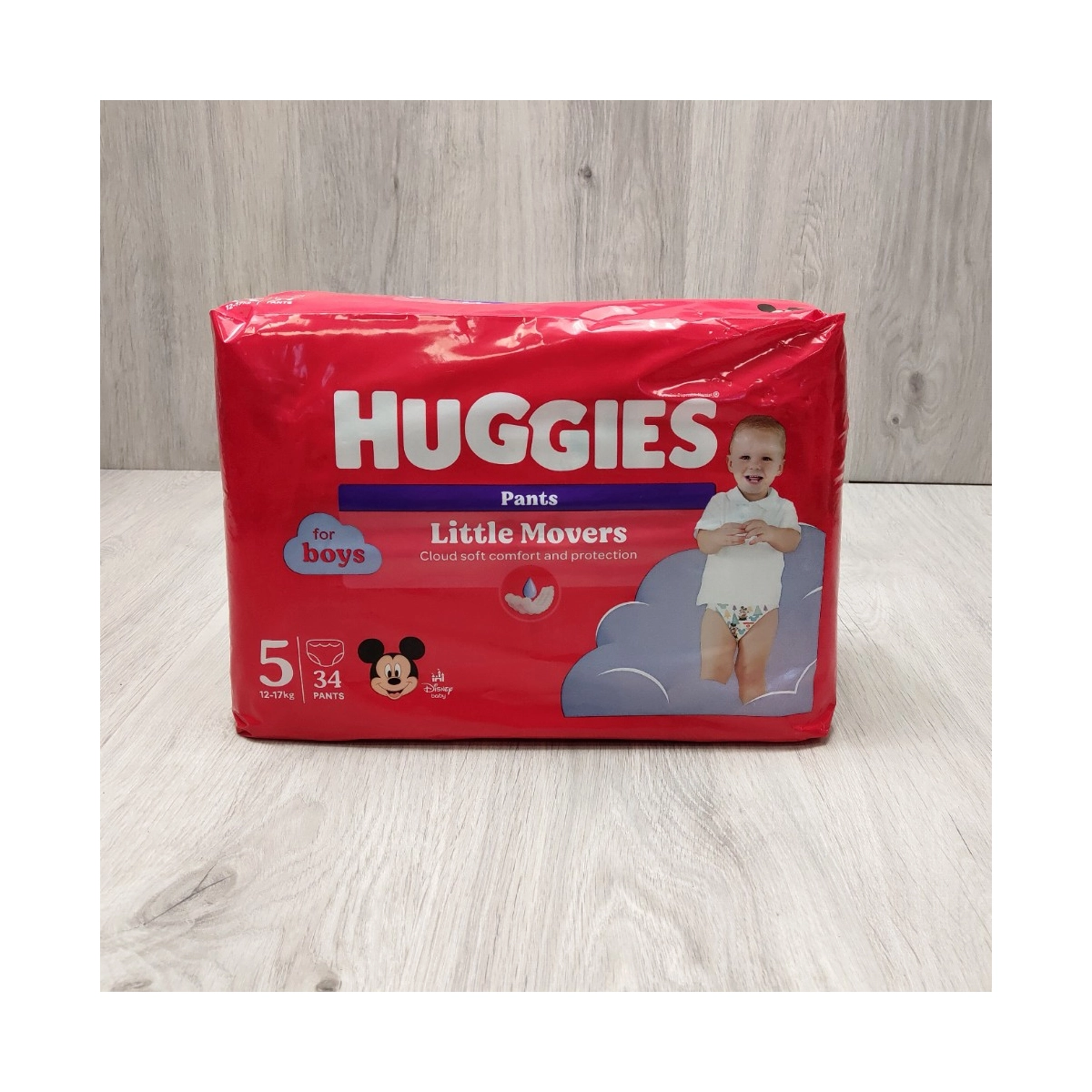 Huggies трусики для хлопчика №5(34)