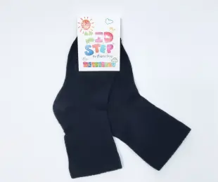 Шкарпетки чорні, махрова стопа Kidstep Україна