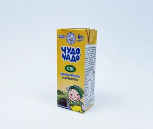 Сік Чудо-чадо слива-яблуко з м`якоттю 200 мл ОКЗДХ Україна