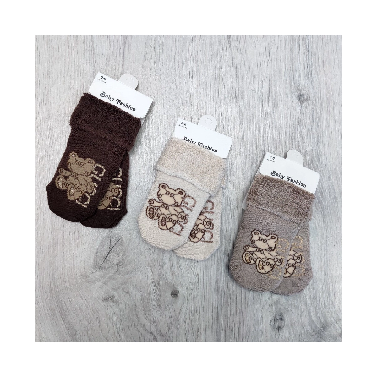 Шкарпетки   Ведмедик -GUCCI    Baby Fashion Туреччина 