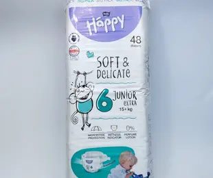 Підгузники Happy №6(48шт) NEW Польща