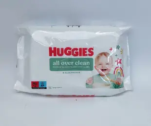 Вологі серветки Huggies All Over Clean 56 шт.