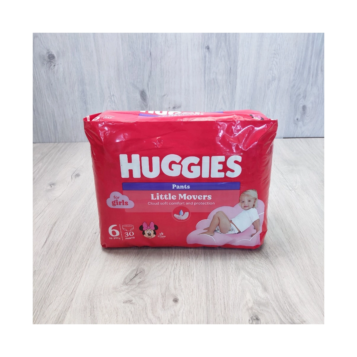 Huggies трусики для дівчинки №6(30шт) NEW
