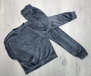 Костюм кофта з штанами, сірий, велюр Pali Kid's Collection унісекс