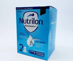 Молочна суміш Nutrilon 2 1000гр premium+ Польща від 6 місяців