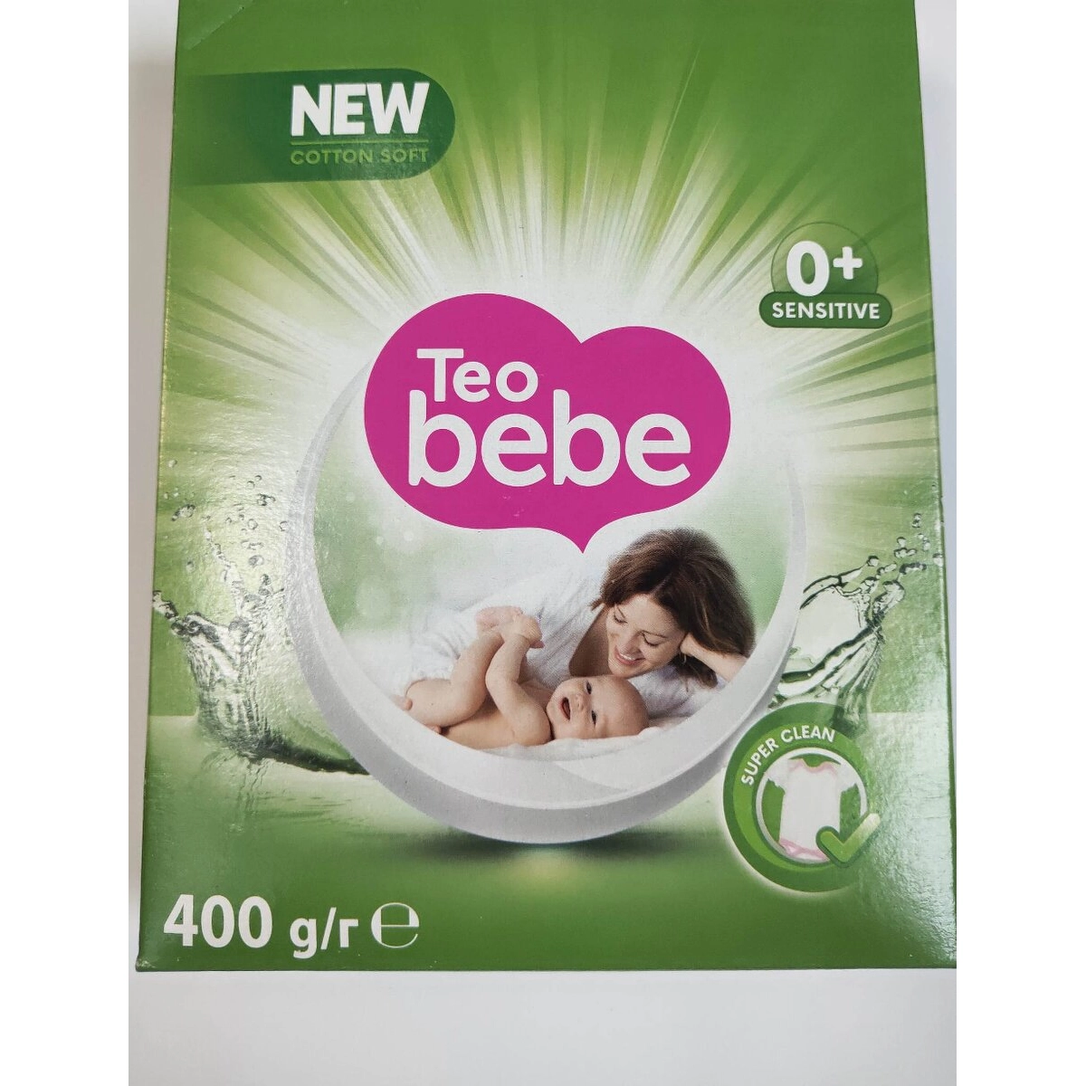 Пральний порошок алое Teo bebe Болгарія 400г