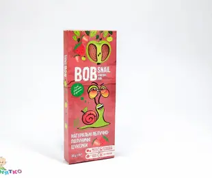 Пастила 30 г яблуко-полуниця Равлик БОБ Україна