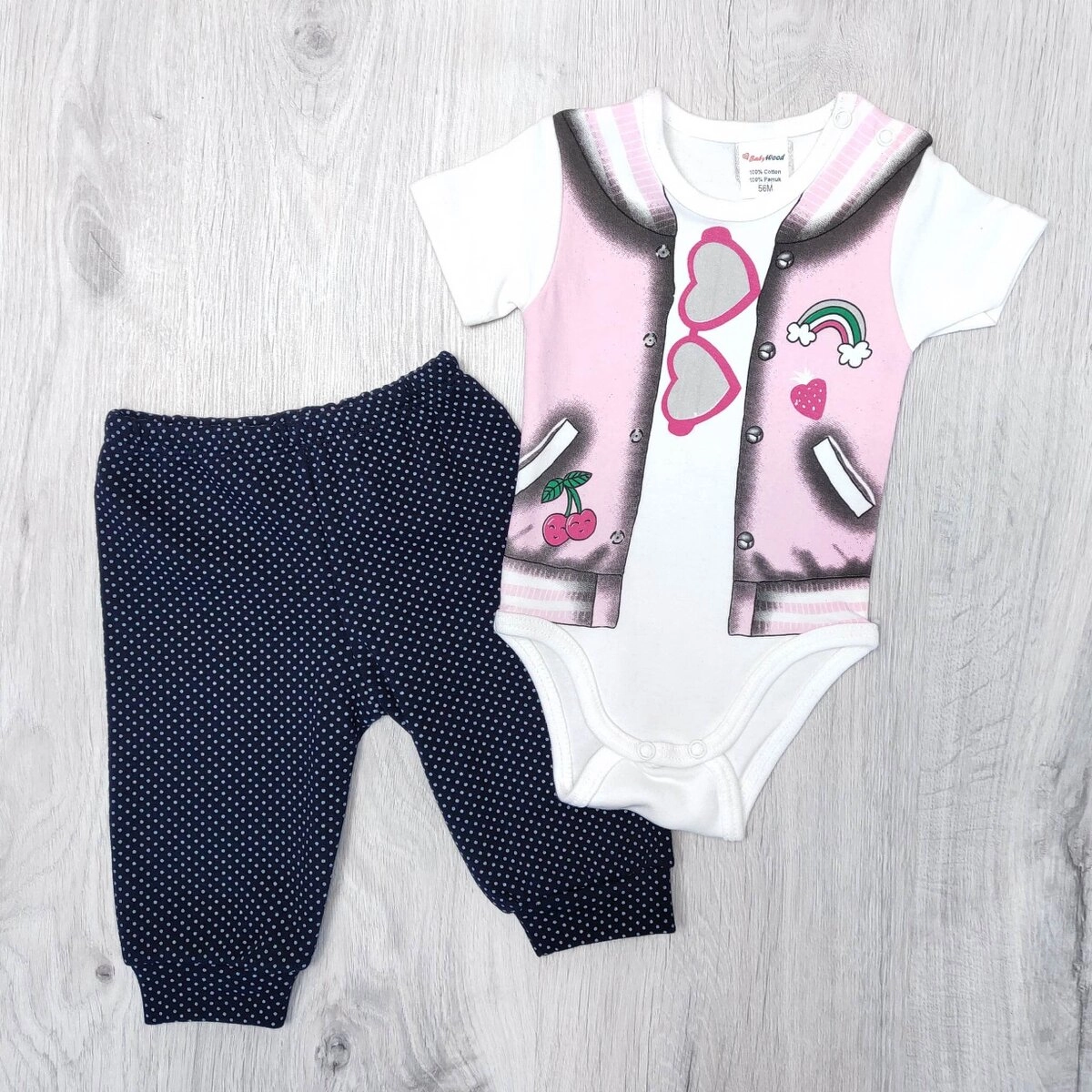 Комлект боді+штани BabyWood Туреччина