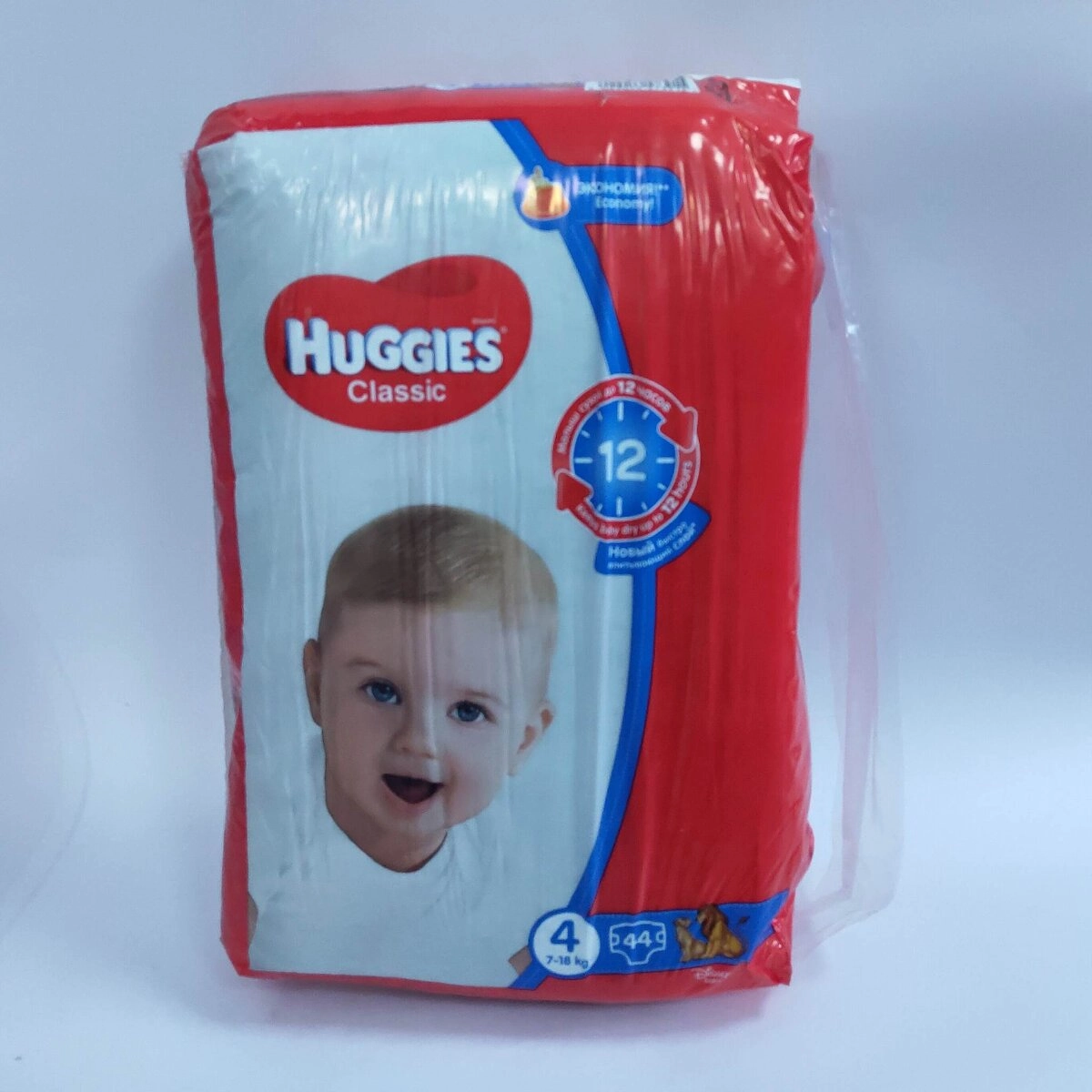 Підгузники Huggies сlassic №4 (44 шт) Чехія